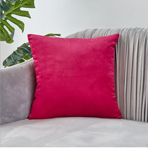 Dark magenta cheap throw pillows